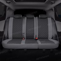 Чехлы Автопилот Экокожа Ромб на Peugeot 206 хэтчбек 1998-2009 г.в. Чехлы Автопилот Экокожа Ромб на Peugeot 206 хэтчбек 1998-2009 г.в.