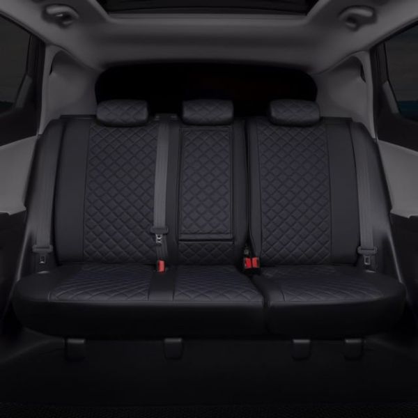 Чехлы Автопилот Экокожа Ромб на Peugeot 206 хэтчбек 1998-2009 г.в. Чехлы Автопилот Экокожа Ромб на Peugeot 206 хэтчбек 1998-2009 г.в.