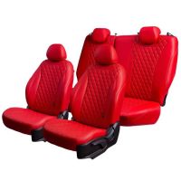 Чехлы Премиум Экокожа Байрон Ромб на Omoda C5 (кроссовер) с 22г.