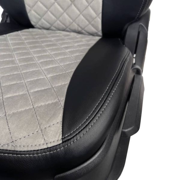 Чехлы Алькантара на KIA Seltos c 2020+ Чехлы Алькантара на KIA Seltos c 2020+