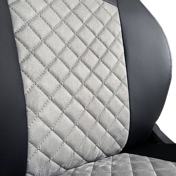 Чехлы Алькантара на KIA Seltos c 2020+ Чехлы Алькантара на KIA Seltos c 2020+