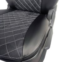 Чехлы Алькантара на KIA Seltos c 2020+ Чехлы Алькантара на KIA Seltos c 2020+