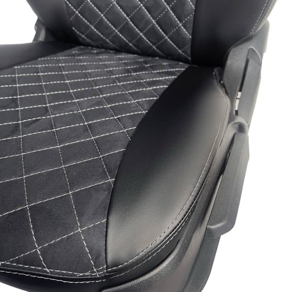 Чехлы Алькантара на KIA Seltos c 2020+ Чехлы Алькантара на KIA Seltos c 2020+