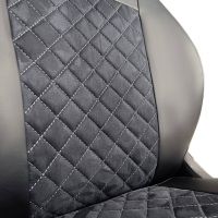 Чехлы Алькантара на KIA Seltos c 2020+ Чехлы Алькантара на KIA Seltos c 2020+