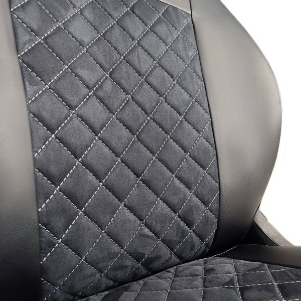 Чехлы Алькантара на KIA Seltos c 2020+ Чехлы Алькантара на KIA Seltos c 2020+