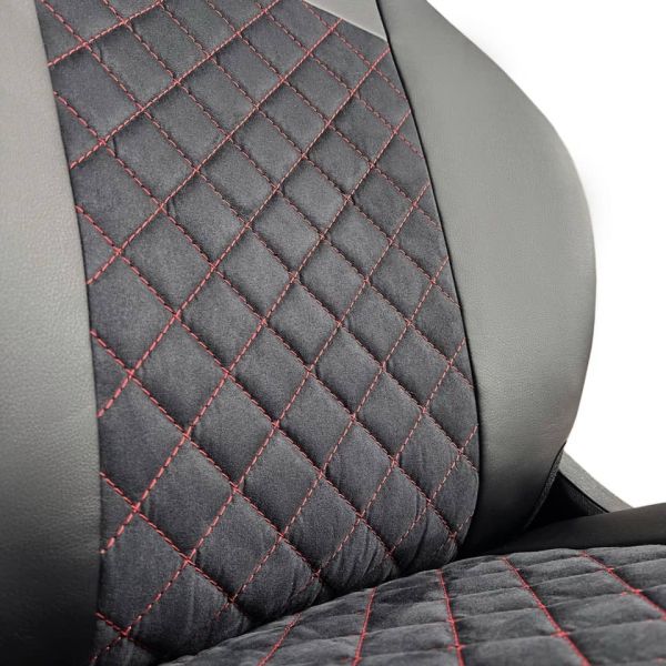 Чехлы Алькантара на KIA Seltos c 2020+ Чехлы Алькантара на KIA Seltos c 2020+