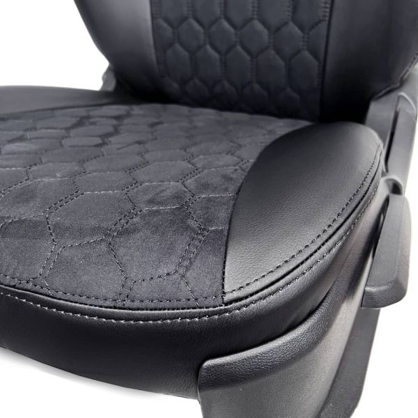 Чехлы Алькантара на KIA Seltos c 2020+ Чехлы Алькантара на KIA Seltos c 2020+