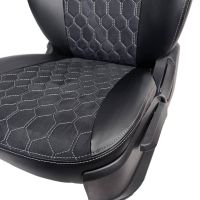 Чехлы Алькантара на KIA Seltos c 2020+ Чехлы Алькантара на KIA Seltos c 2020+