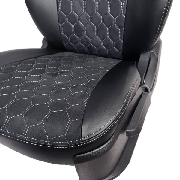 Чехлы Алькантара на KIA Seltos c 2020+ Чехлы Алькантара на KIA Seltos c 2020+