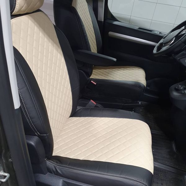 Чехлы Автопилот на Opel Zafira Life (8 мест) c 2019+ Чехлы Автопилот на Opel Zafira Life (8 мест) c 2019+