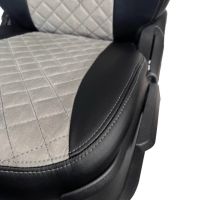 Чехлы Алькантара на KIA Seltos c 2020+ Чехлы Алькантара на KIA Seltos c 2020+