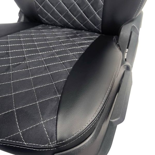 Чехлы Алькантара на KIA Seltos c 2020+ Чехлы Алькантара на KIA Seltos c 2020+