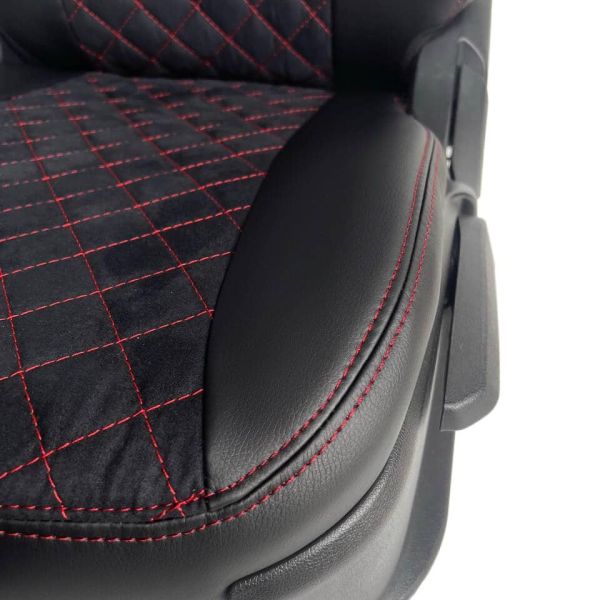 Чехлы Алькантара на KIA Seltos c 2020+ Чехлы Алькантара на KIA Seltos c 2020+