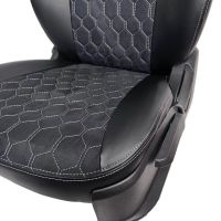 Чехлы Алькантара на KIA Seltos c 2020+ Чехлы Алькантара на KIA Seltos c 2020+